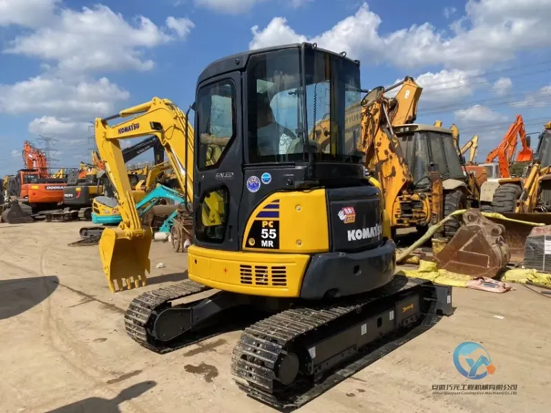 Used Excavator Komatsu PC55MR 2 3 1