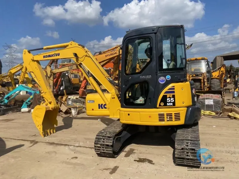 Used Excavator Komatsu PC55MR 2 8 1