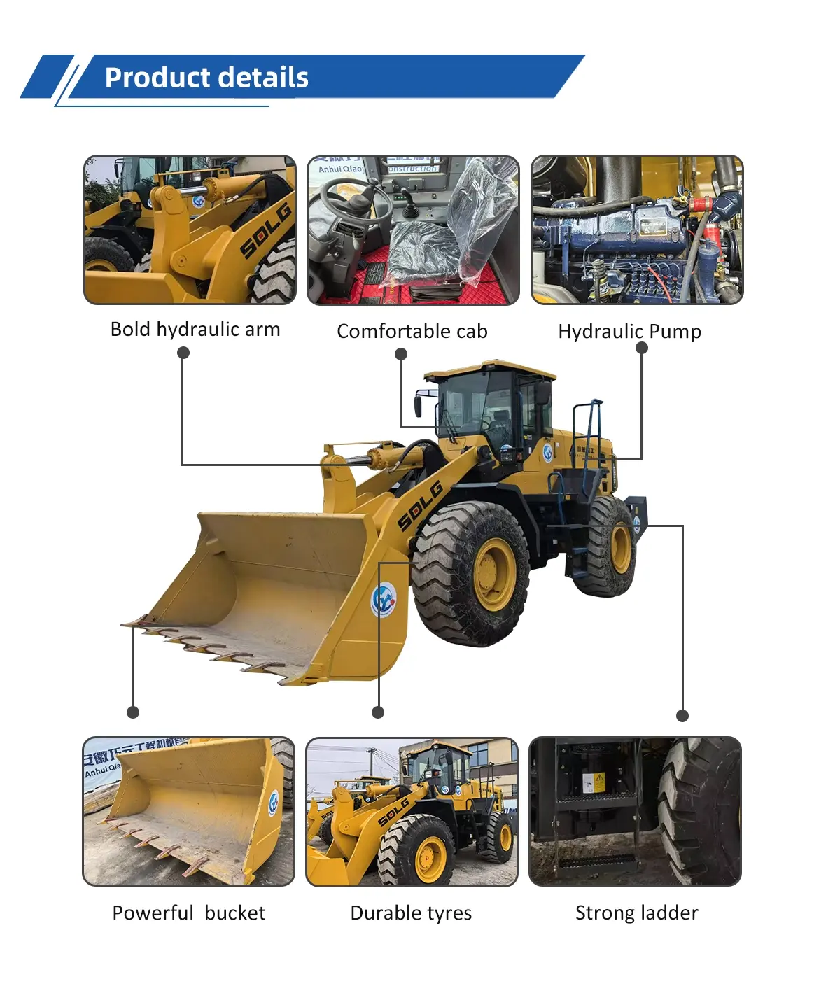 Used Loader SDLG 956F